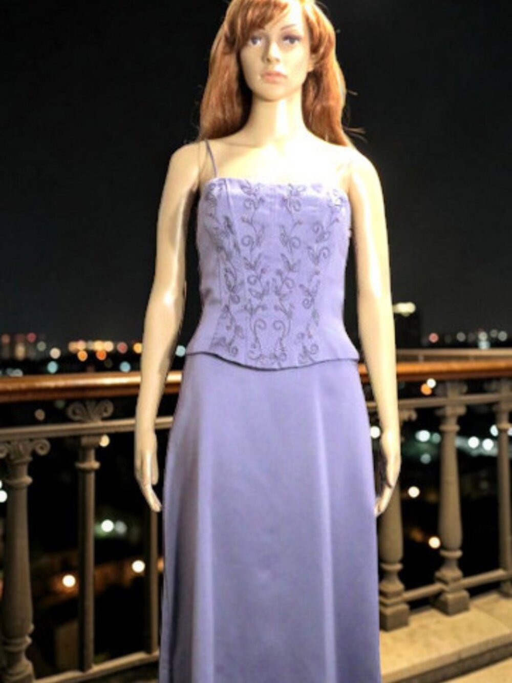 NEW Wisteria Purple Gown by Dave and Johnny